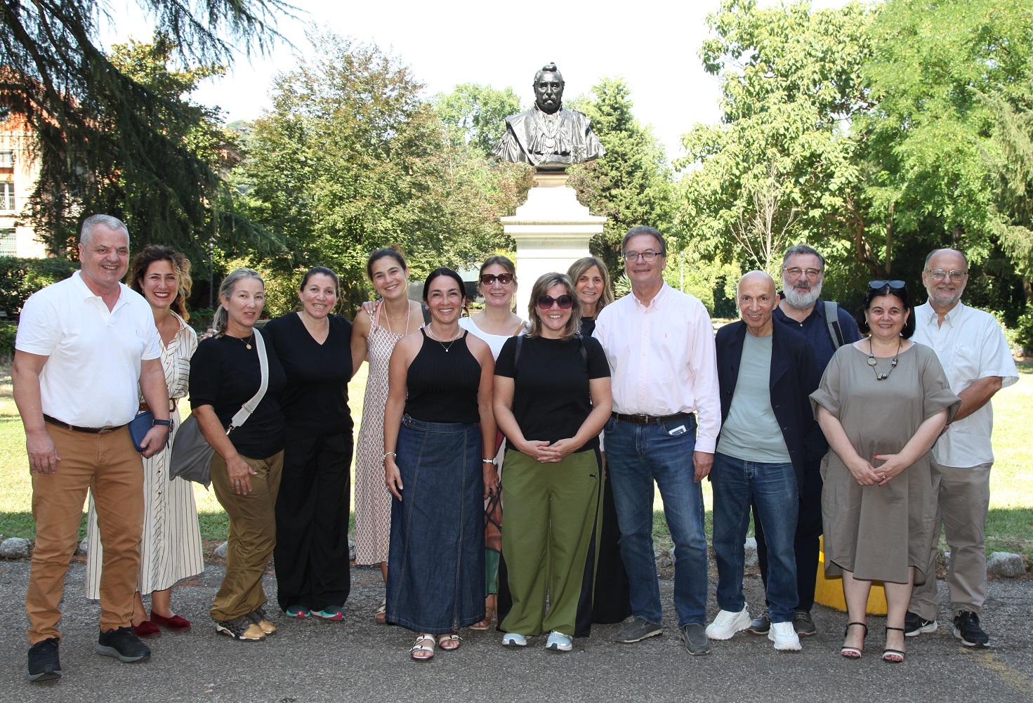La delegazione da Argentina e Uruguay in visita al Rizzoli