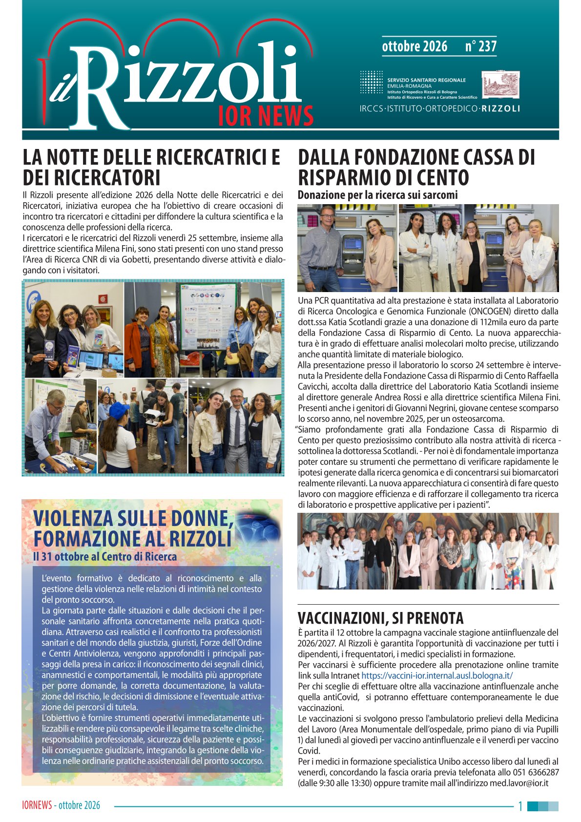 IORNews ottobre 2026