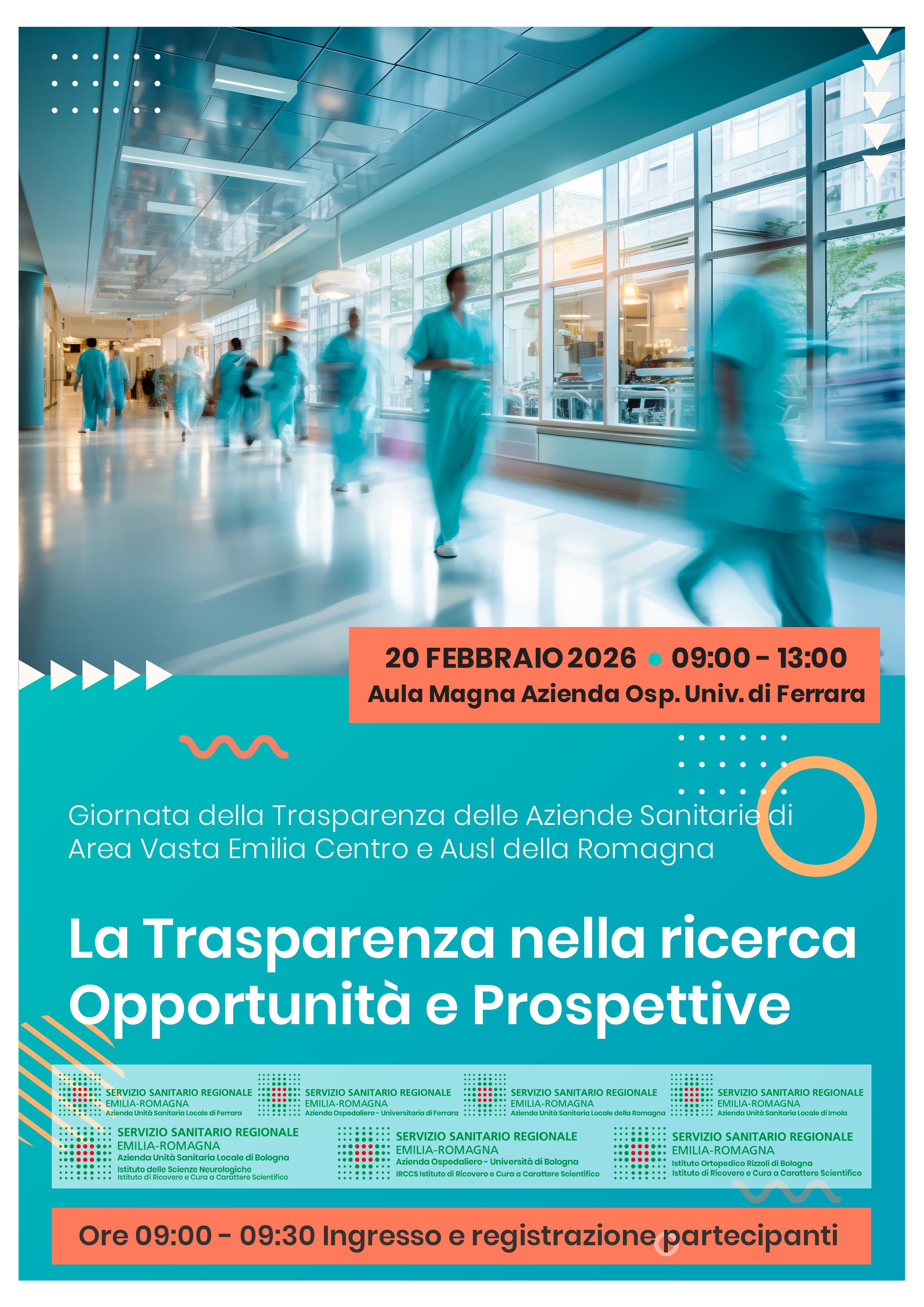Locandina della giornata della trasparenza 2026